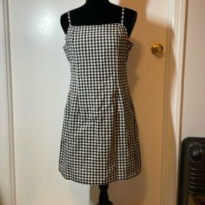 Black and White Checkered Dress